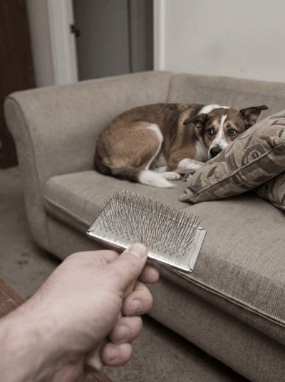 The brush your pet hates and hides from the moment it comes out.